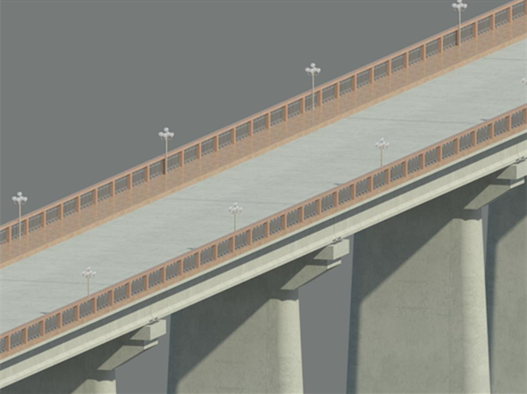 西河橋-更換支座模擬